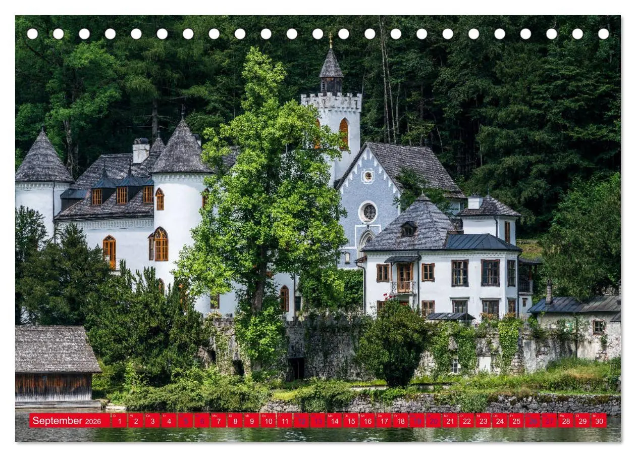 Bild: 9783457878736 | Hallstatt Impressionen (Tischkalender 2026 DIN A5 quer), CALVENDO...