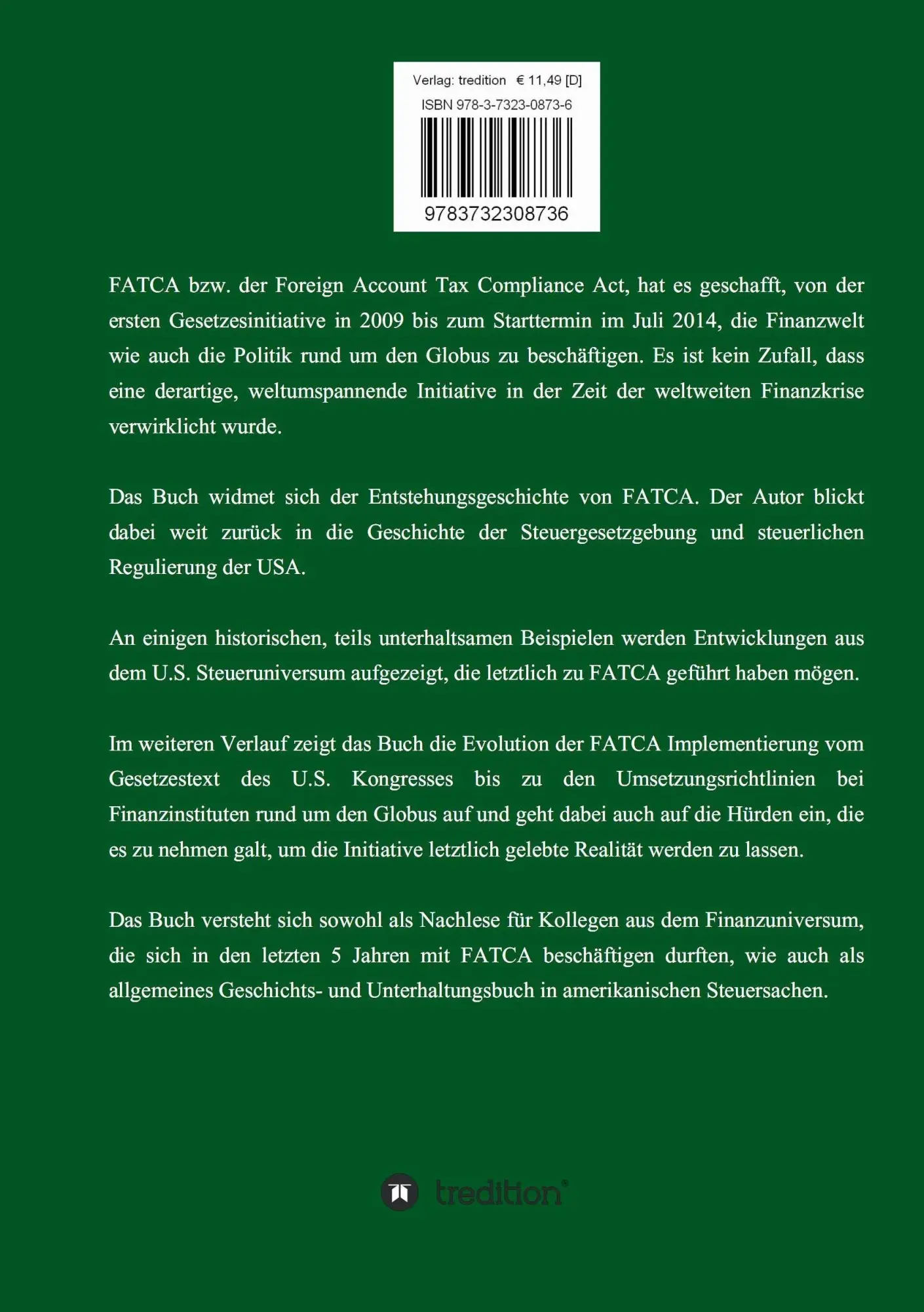 Autor: 9783732308736 | FATCA - Foreign Account Tax Compliance Act | Karlheinz Moll | Buch