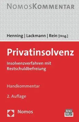 Cover: 9783848788736 | Privatinsolvenz | Insolvenzverfahren mit Restschuldbefreiung | Buch