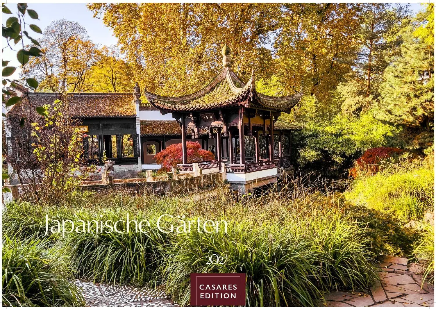 Cover: 9781835248836 | Japanische Gärten Kalender 2027 - Wandkalender Fotokalender Asien...