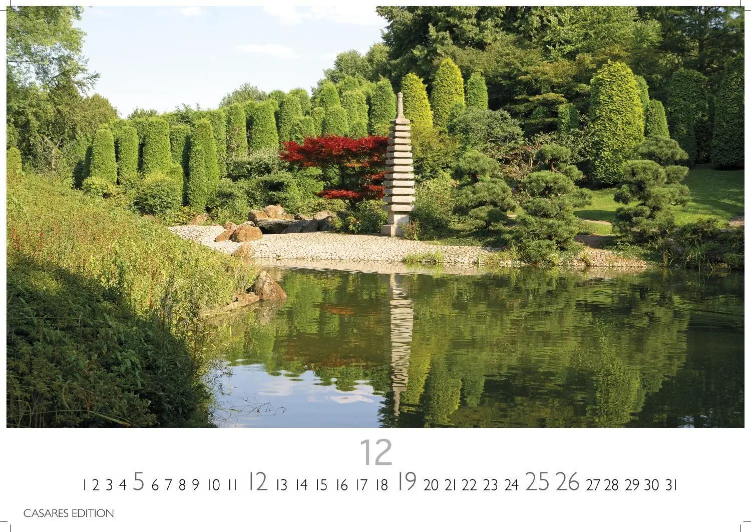 Bild: 9781835248836 | Japanische Gärten Kalender 2027 - Wandkalender Fotokalender Asien...