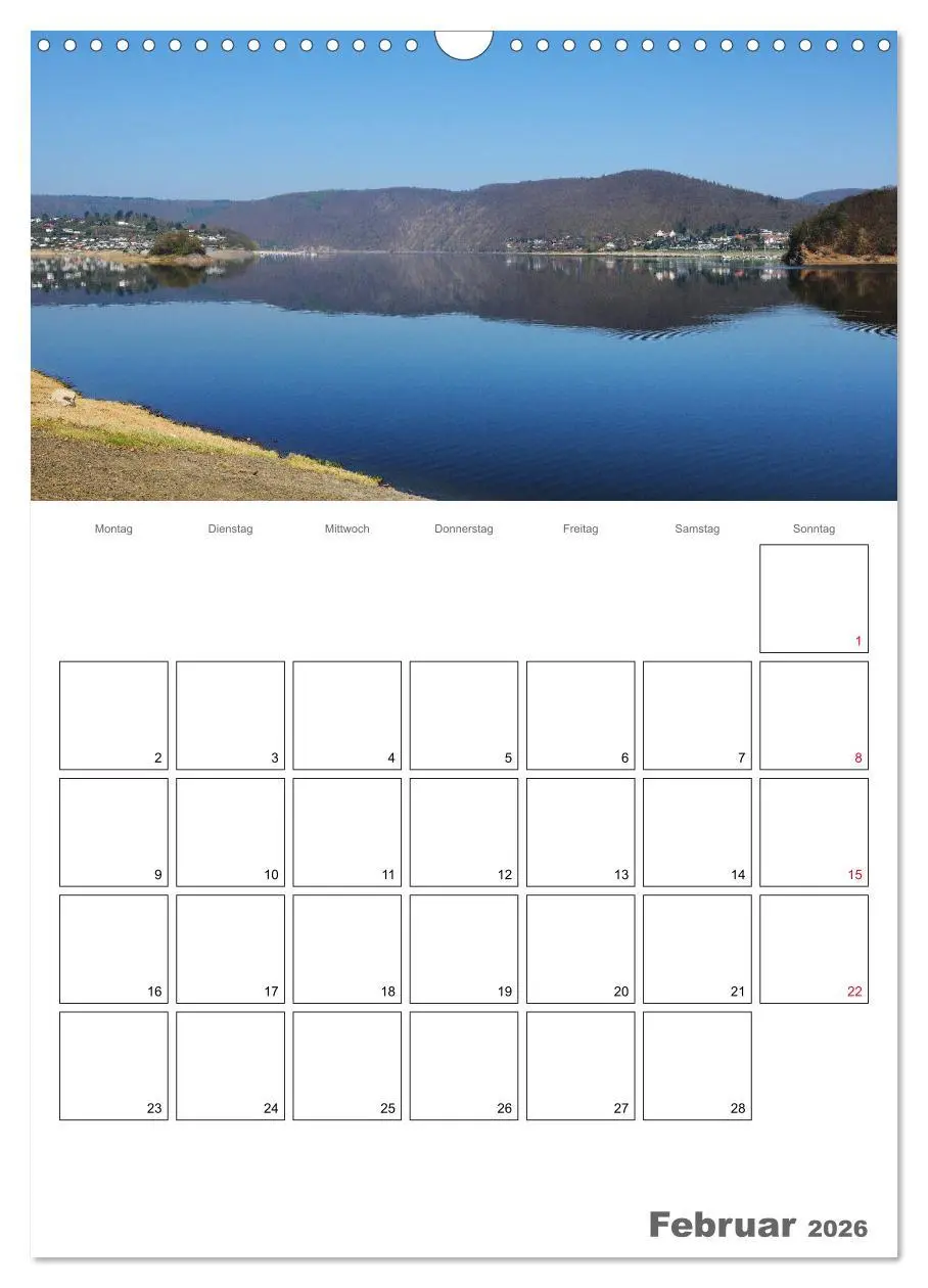 Bild: 9783516408836 | Hessens schönster See - Der Edersee (Wandkalender 2026 DIN A3...