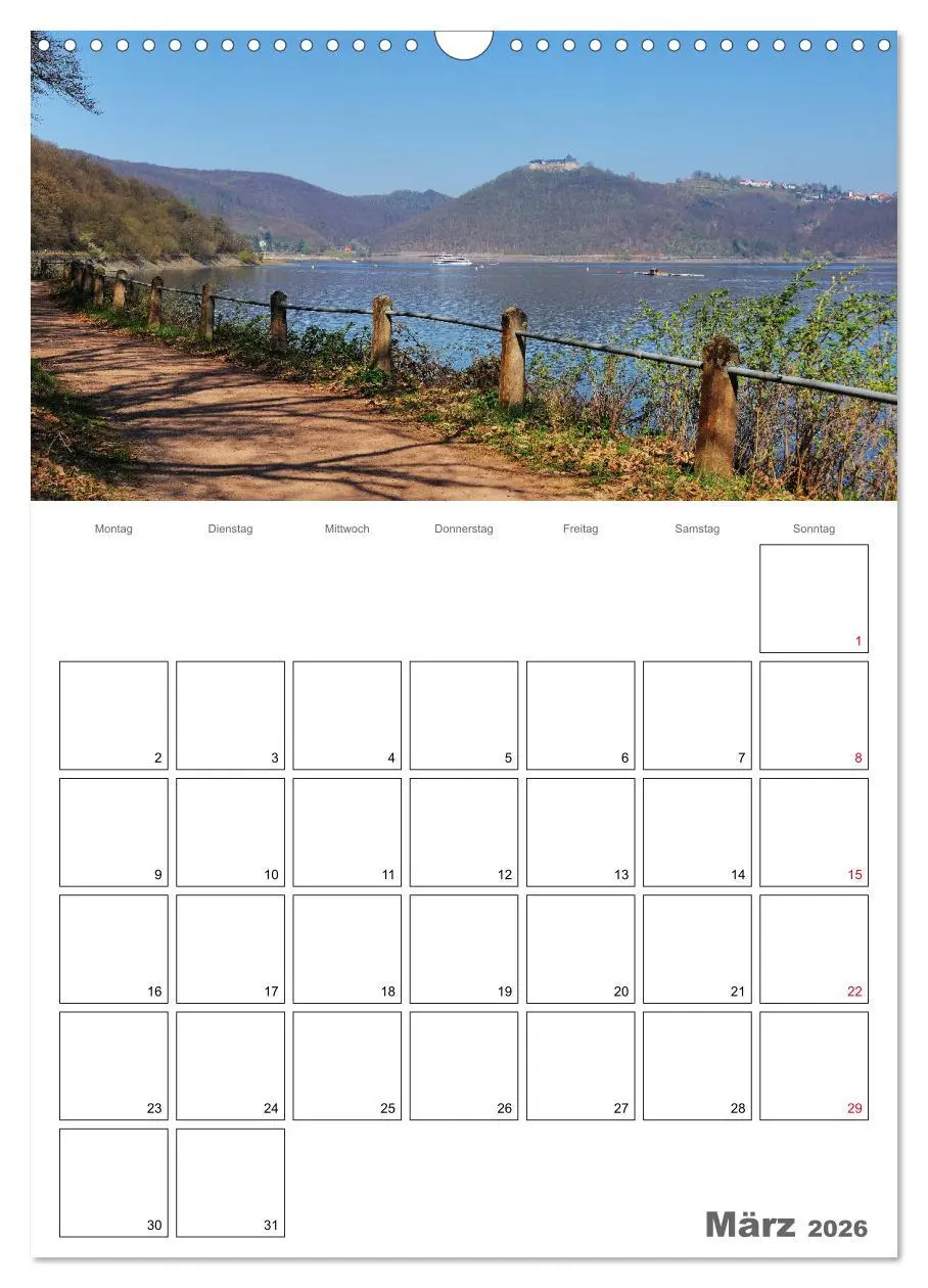 Bild: 9783516408836 | Hessens schönster See - Der Edersee (Wandkalender 2026 DIN A3...