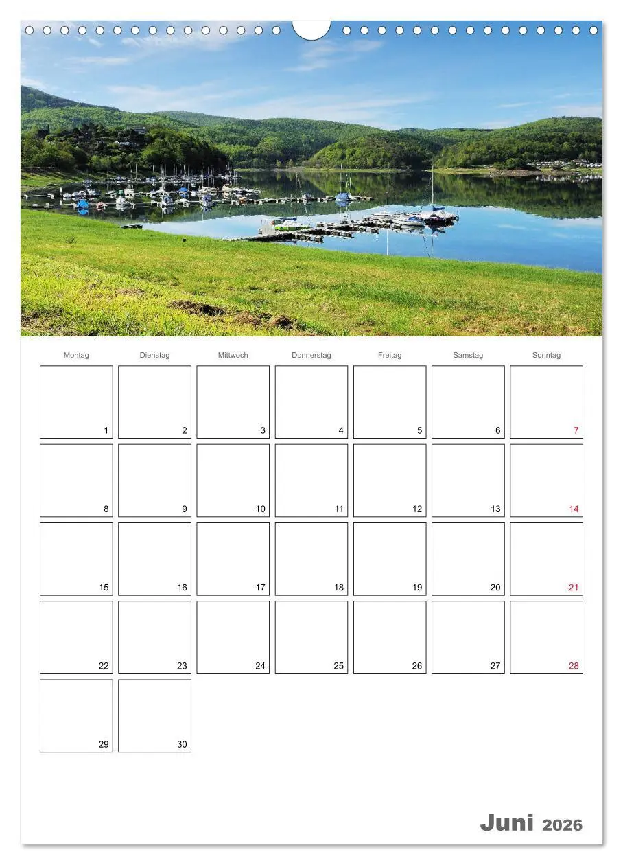 Bild: 9783516408836 | Hessens schönster See - Der Edersee (Wandkalender 2026 DIN A3...