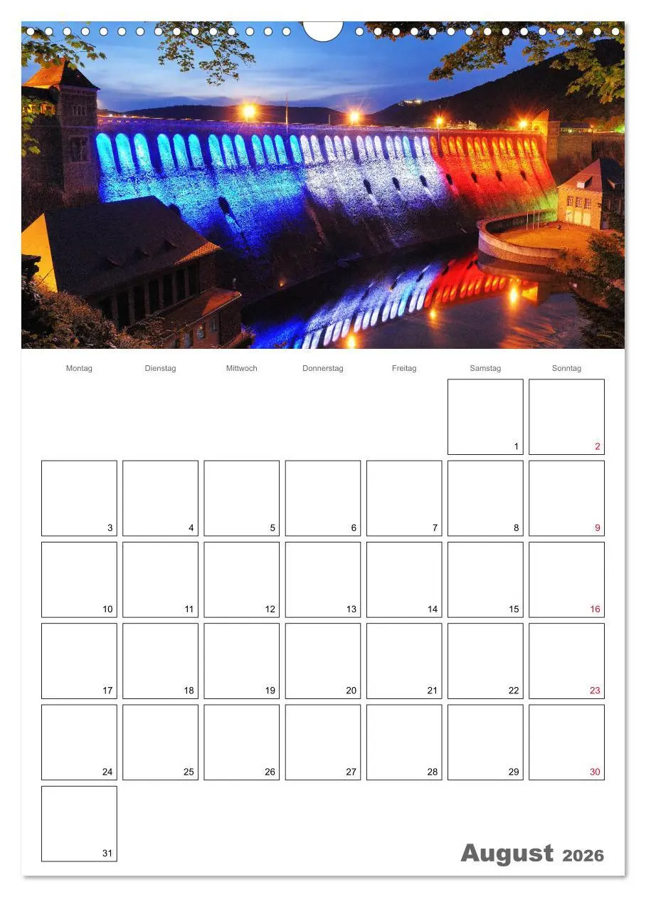 Bild: 9783516408836 | Hessens schönster See - Der Edersee (Wandkalender 2026 DIN A3...