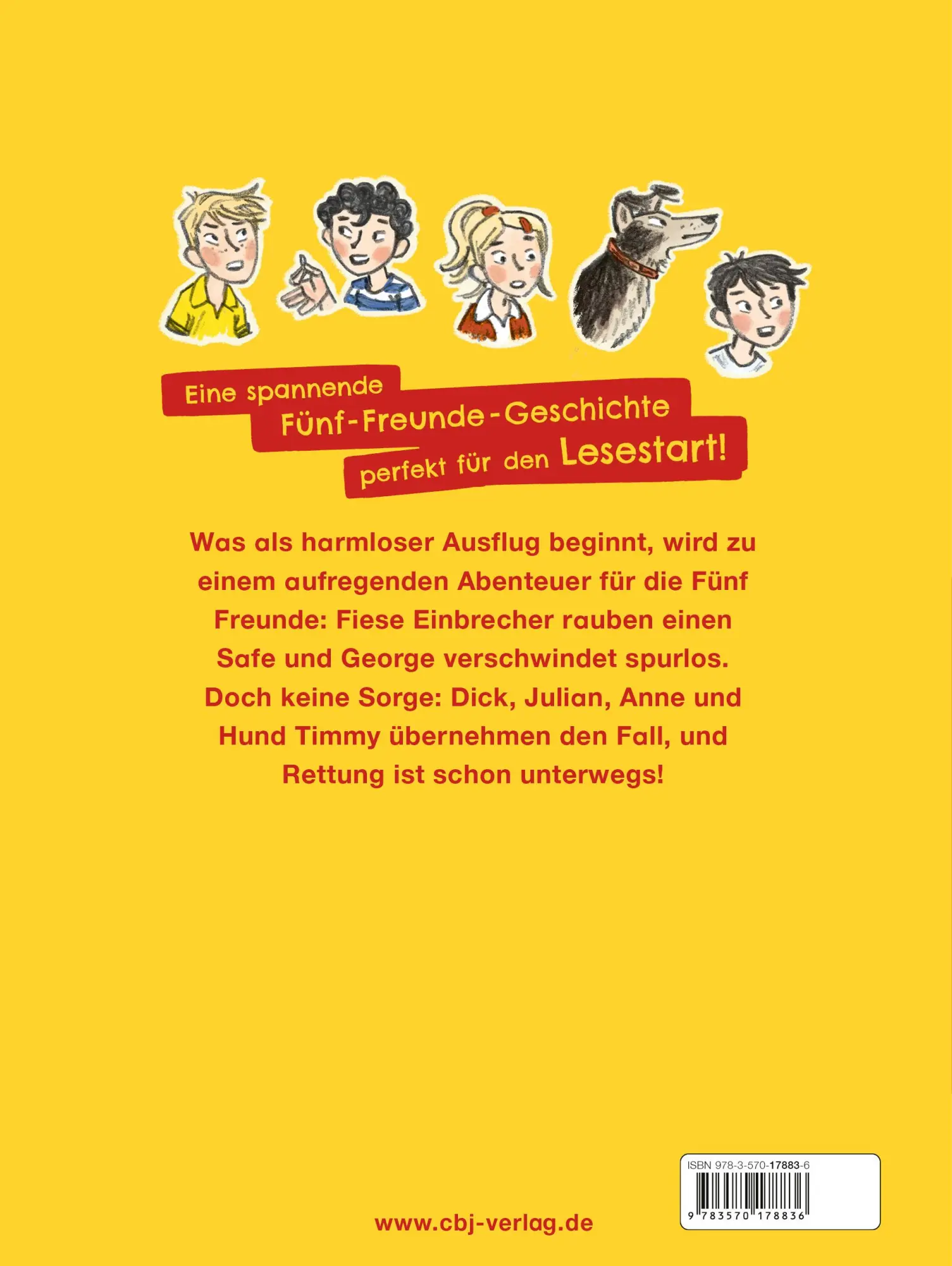 Bild: 9783570178836 | Fünf Freunde JUNIOR - Den Räubern auf der Spur | Enid Blyton | Buch