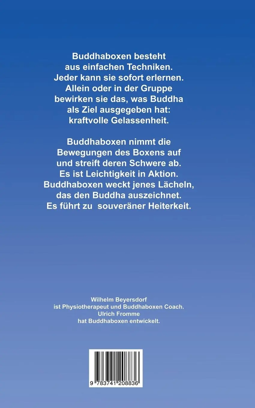Rückseite: 9783741208836 | Buddhaboxen | The Art of Moving | Wilhelm Beyersdorf (u. a.) | Buch