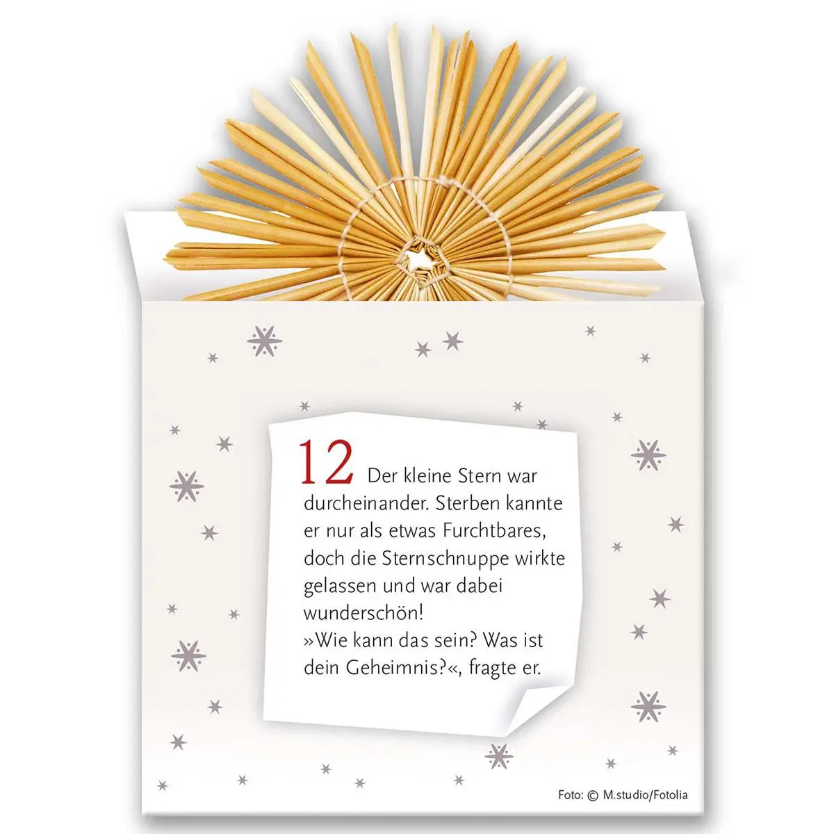 Bild: 4260445368936 | Der Strohsterne-Adventskalender | Kalender | Deutsch