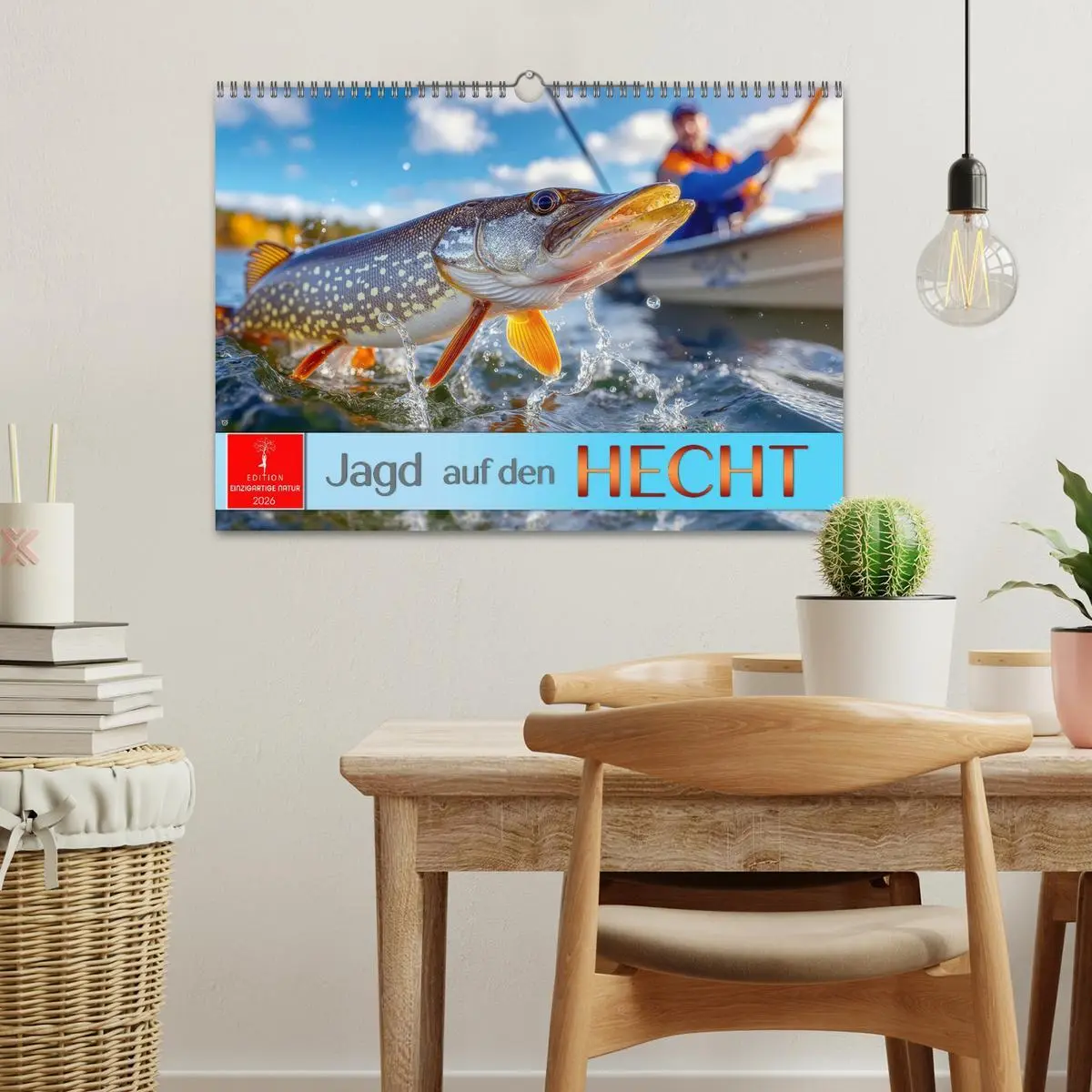 Bild: 9783516638936 | Jagd auf den Hecht (Wandkalender 2026 DIN A3 quer), CALVENDO...