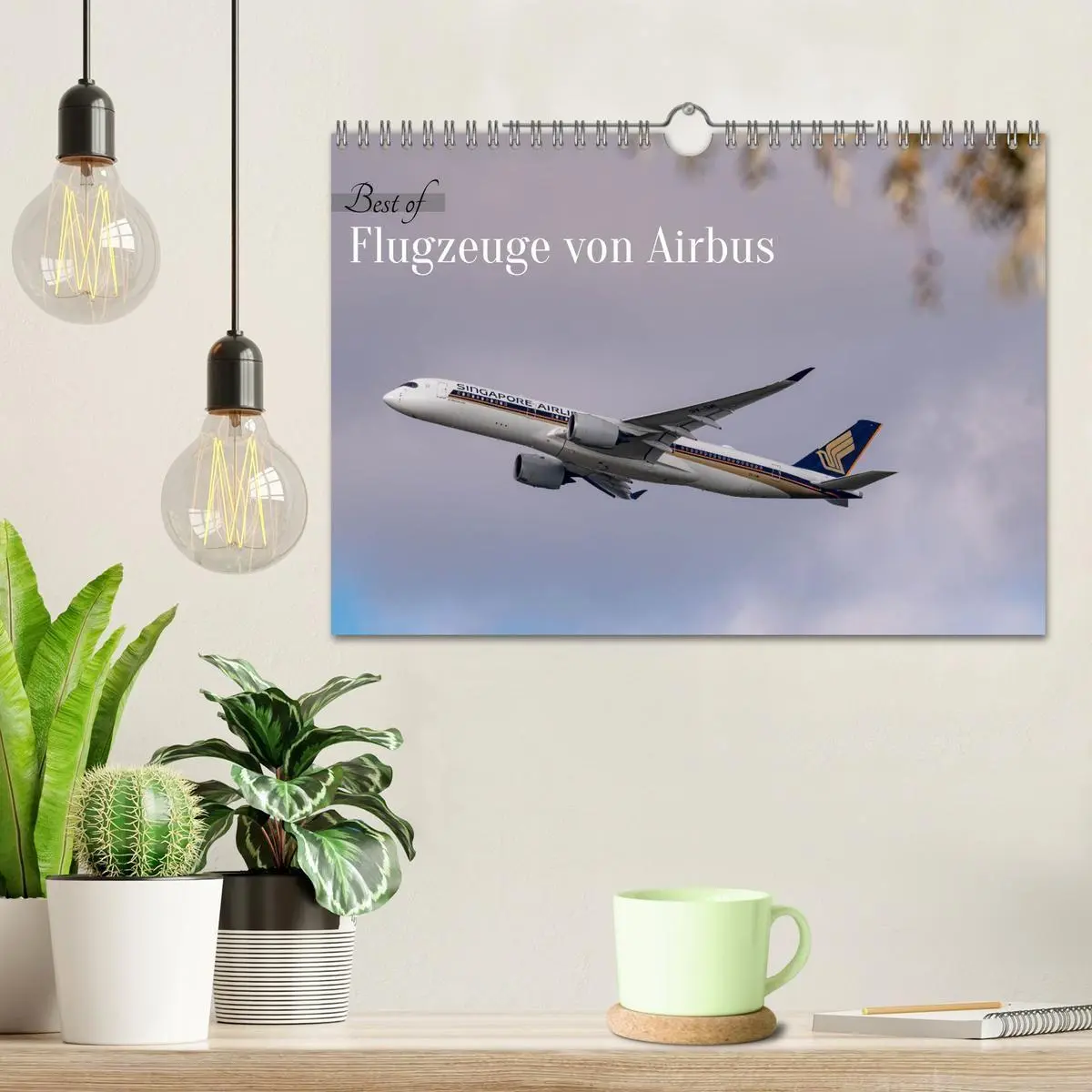 Bild: 9783569038936 | Flugzeuge von Airbus 2027 (Wandkalender 2027 DIN A4 quer), CALVENDO...