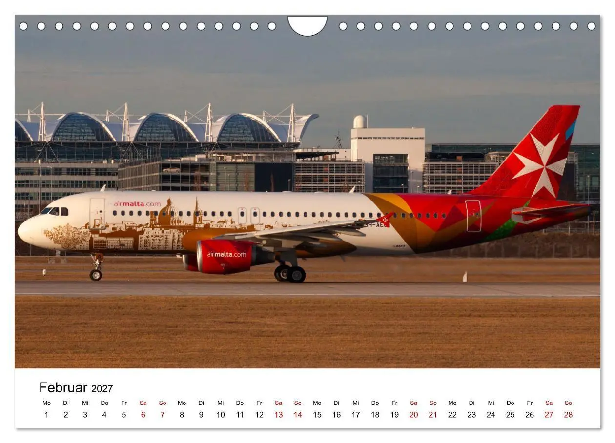 Bild: 9783569038936 | Flugzeuge von Airbus 2027 (Wandkalender 2027 DIN A4 quer), CALVENDO...