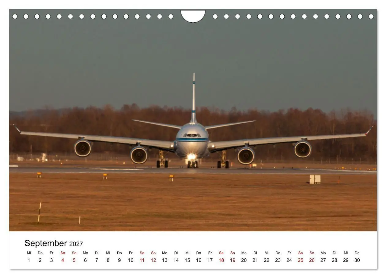 Bild: 9783569038936 | Flugzeuge von Airbus 2027 (Wandkalender 2027 DIN A4 quer), CALVENDO...
