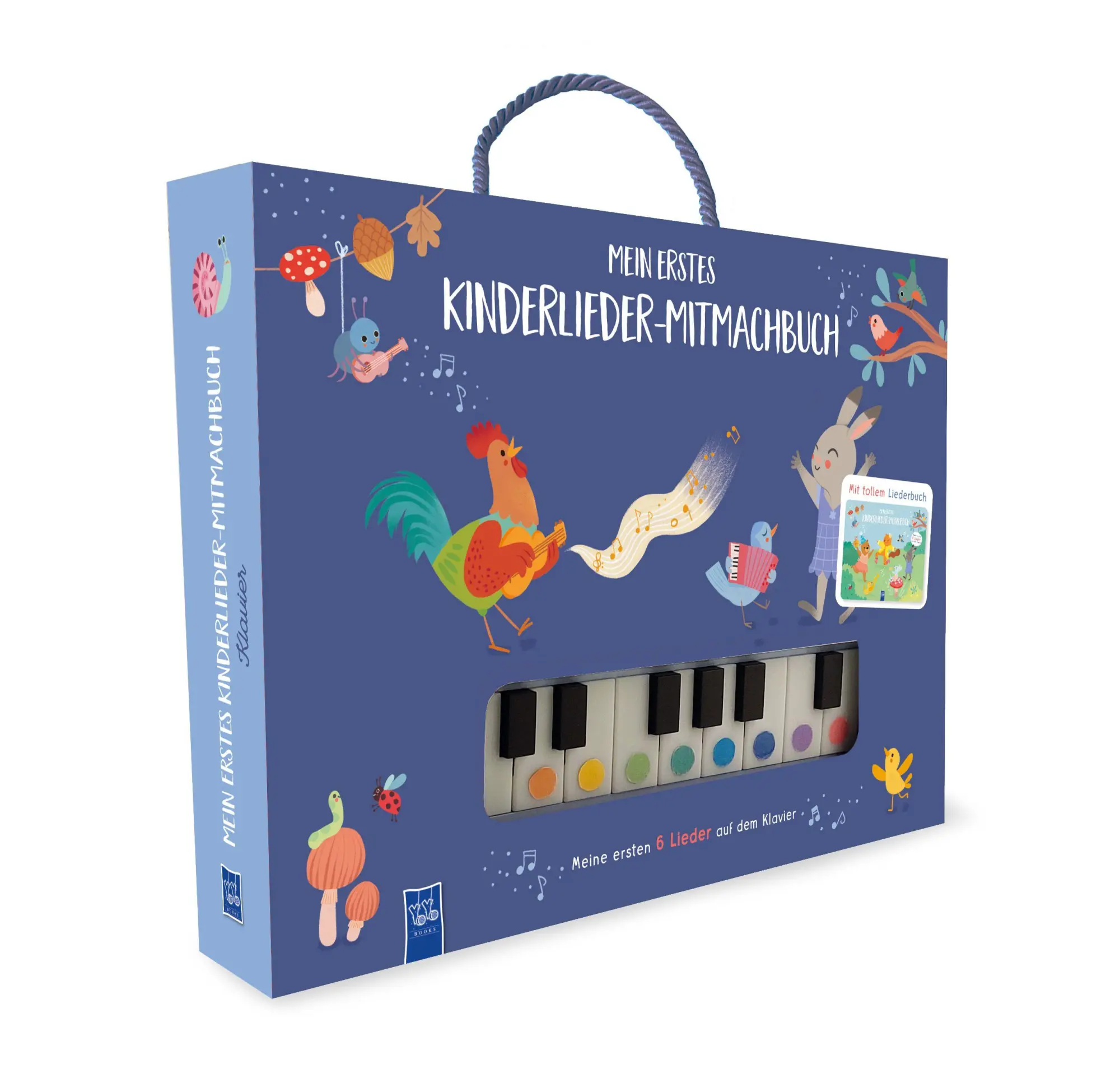 Mein erstes Kinderlieder-Mitmachbuch - Klavier - Neuware