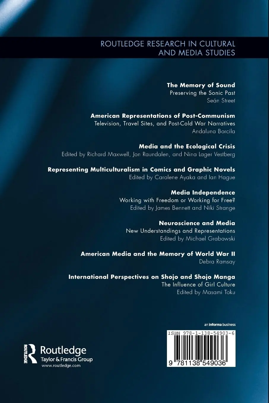 Rückseite: 9781138549036 | International Perspectives on Shojo and Shojo Manga | Masami Toku