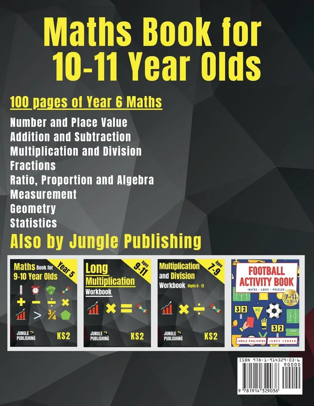 Rückseite: 9781914329036 | Maths Book for 10-11 Year Olds | KS2 Year 6 Maths Workbook Y6 - SATs