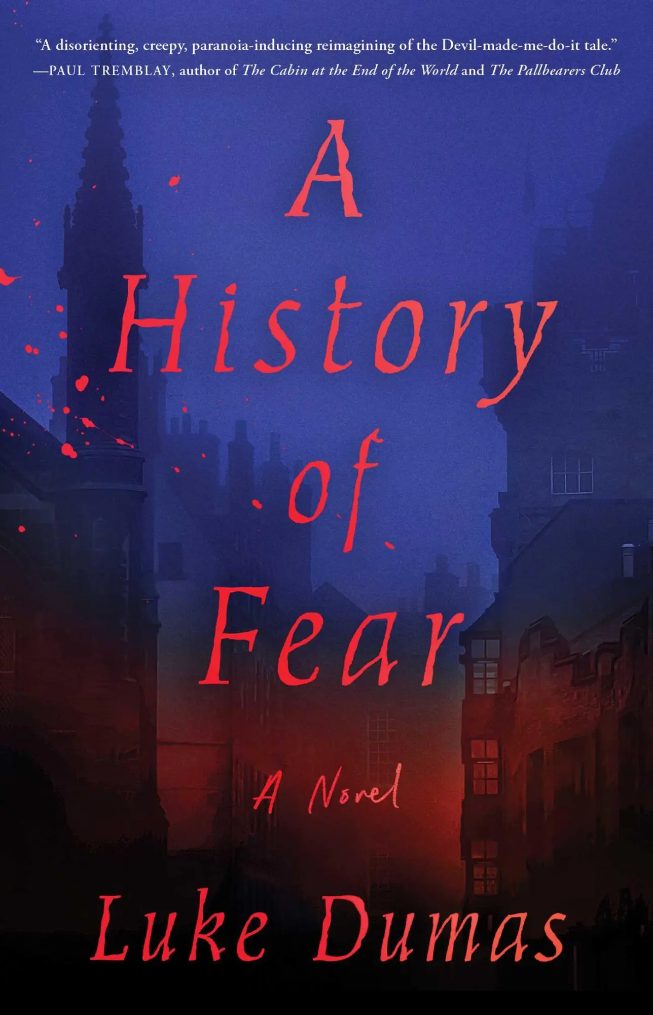 Cover: 9781982199036 | A History of Fear | Luke Dumas | Taschenbuch | Kartoniert / Broschiert