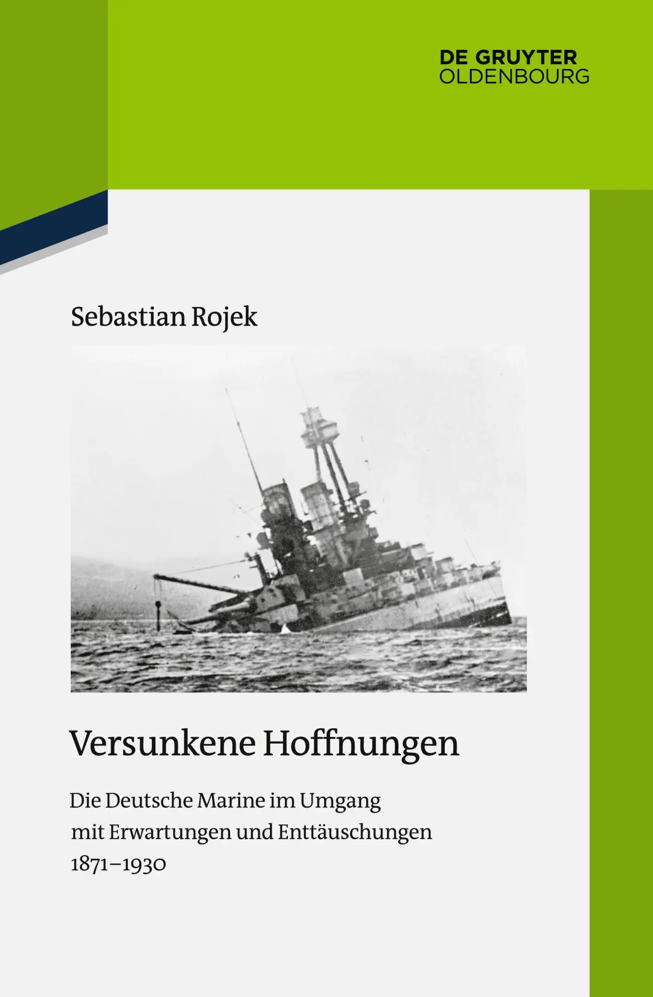 Cover: 9783110529036 | Versunkene Hoffnungen | Sebastian Rojek | Buch | XII | Deutsch | 2025