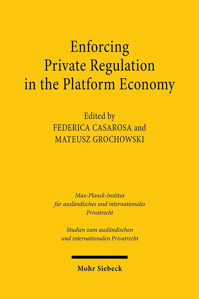 Enforcing Private Regulation in the Platform Economy
