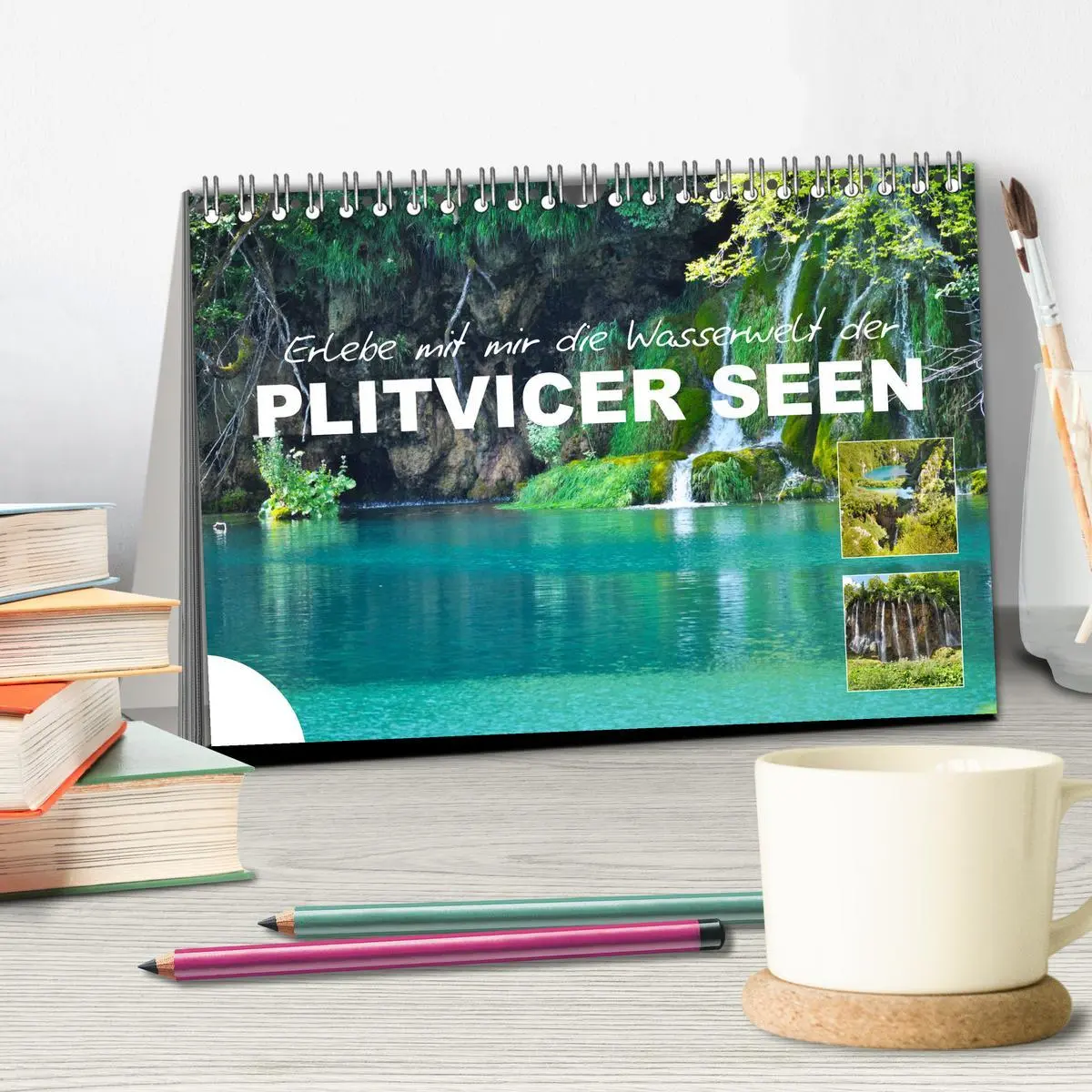 Bild: 9783457679036 | Erlebe mit mir die Wasserwelt der Plitvicer Seen (Tischkalender...
