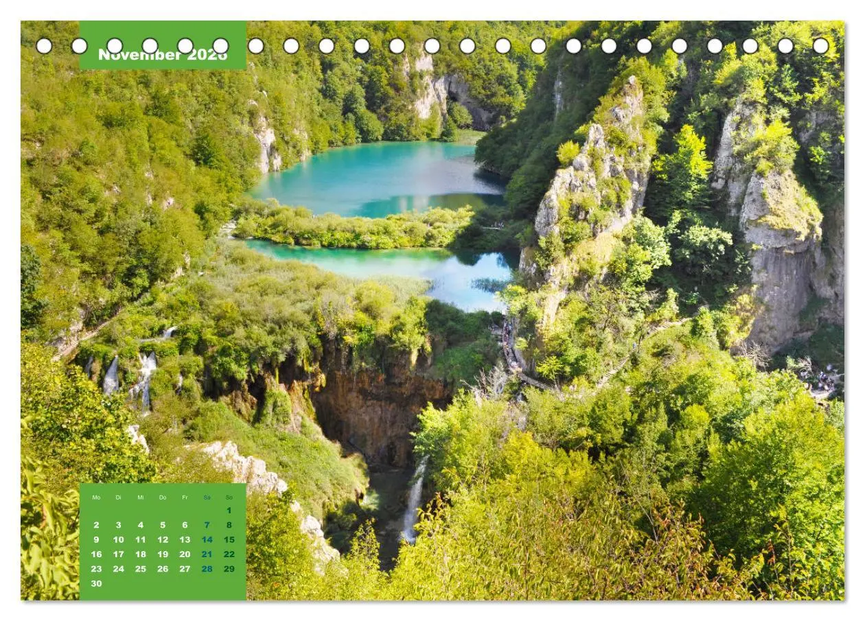 Bild: 9783457679036 | Erlebe mit mir die Wasserwelt der Plitvicer Seen (Tischkalender...