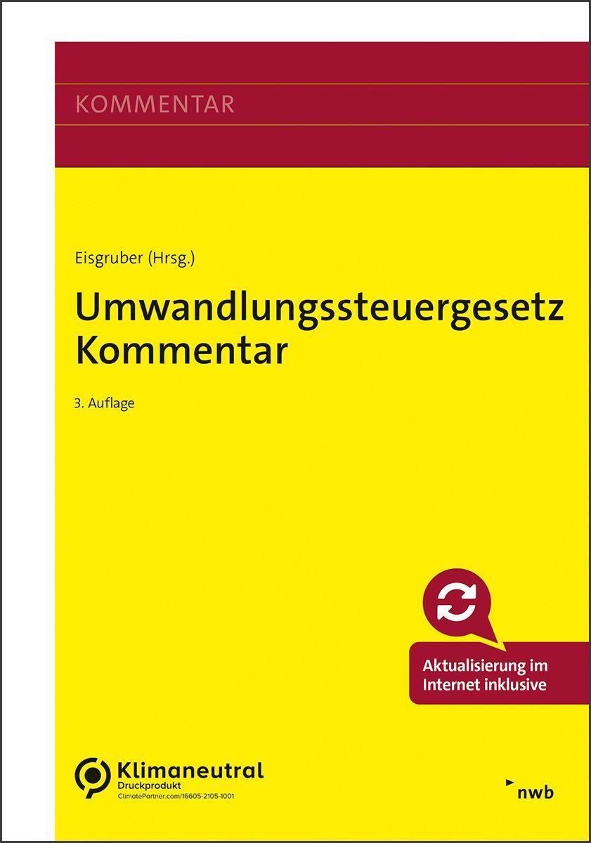 Cover: 9783482639036 | Umwandlungssteuergesetz Kommentar | Thomas Eisgruber (u. a.) | Bundle