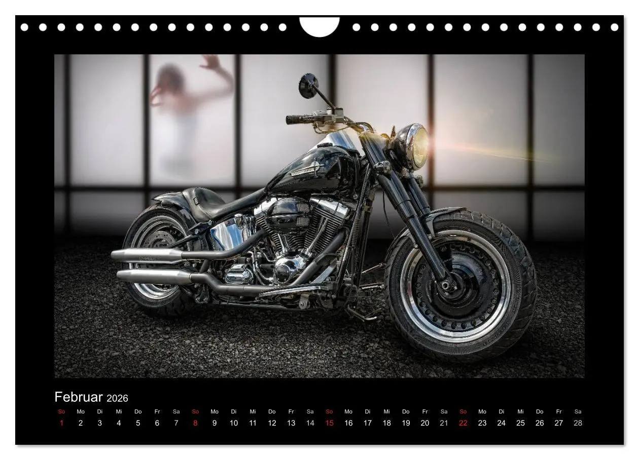 Bild: 9783516219036 | Motorrad-Träume - Chopper und Custombikes (Wandkalender 2026 DIN A4...
