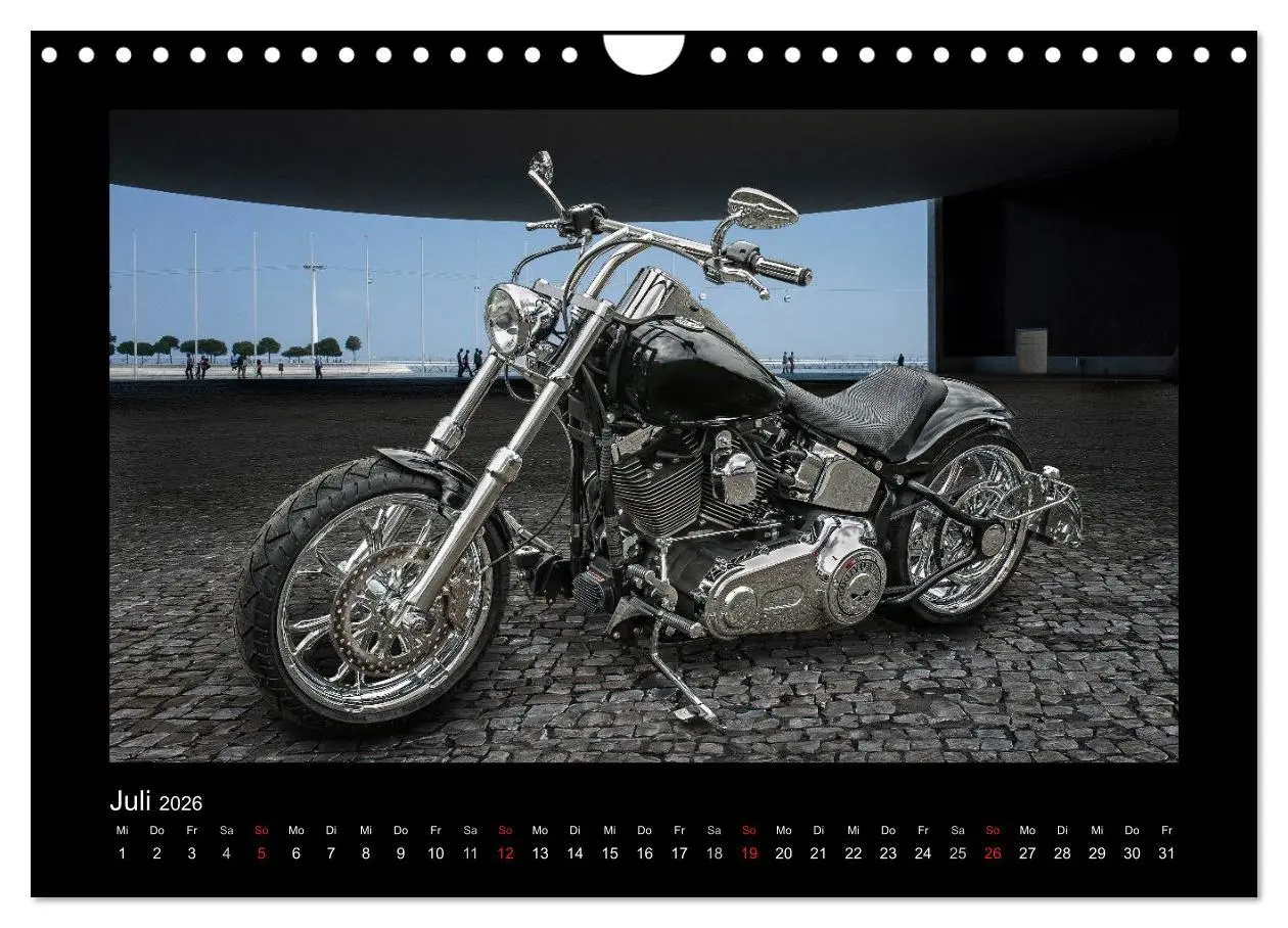 Bild: 9783516219036 | Motorrad-Träume - Chopper und Custombikes (Wandkalender 2026 DIN A4...