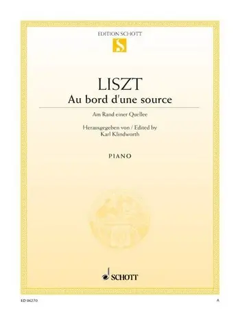 Cover: 9790001089036 | Au Bord D'Une Source | Franz Liszt | Buch | Schott Music