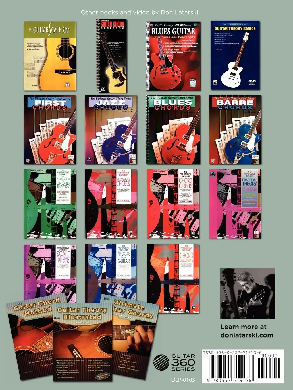 Rückseite: 9780557719136 | Ultimate Guitar Chords | Don Latarski | Taschenbuch | Englisch | 2011