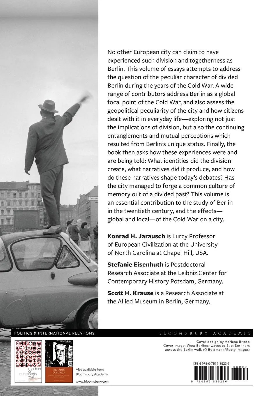 Rückseite: 9780755639236 | Cold War Berlin | Confrontations, Cultures, and Identities | Buch
