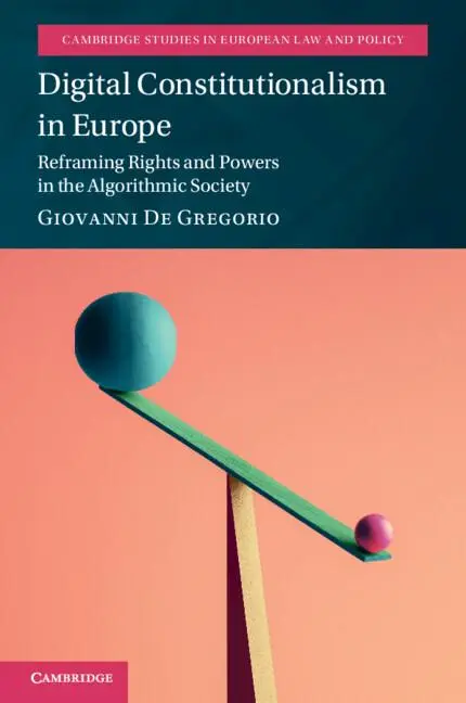 Cover: 9781009069236 | Digital Constitutionalism in Europe | Giovanni De Gregorio | Buch