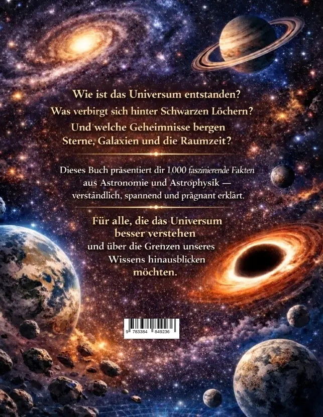 Bild: 9783384849236 | 1.000 Fakten über das Universum &amp; Astrophysik | Dominik Mikulaschek