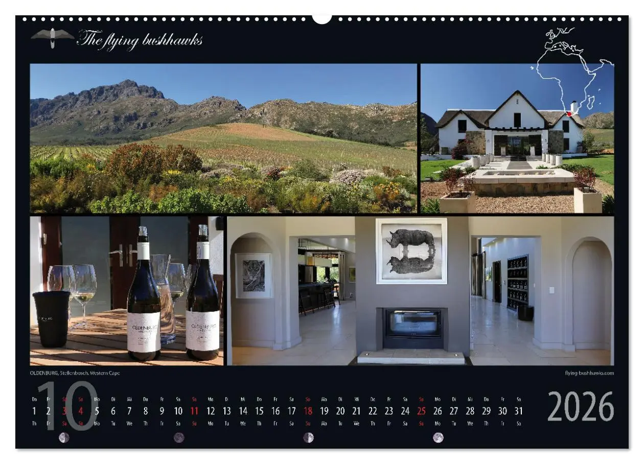 Bild: 9783457279236 | Wein &amp; Architektur 2026 (Wandkalender 2026 DIN A2 quer), CALVENDO...