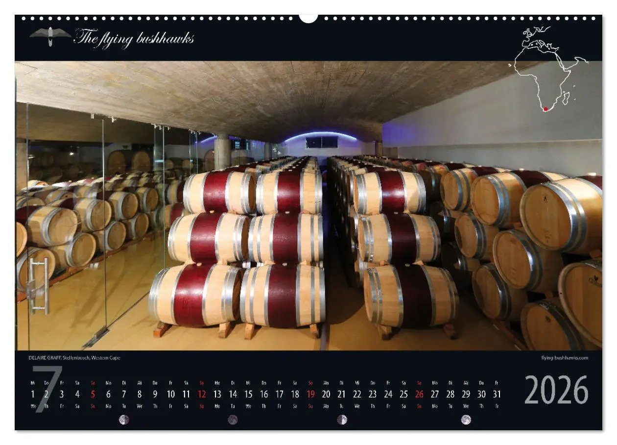 Bild: 9783457279236 | Wein &amp; Architektur 2026 (Wandkalender 2026 DIN A2 quer), CALVENDO...