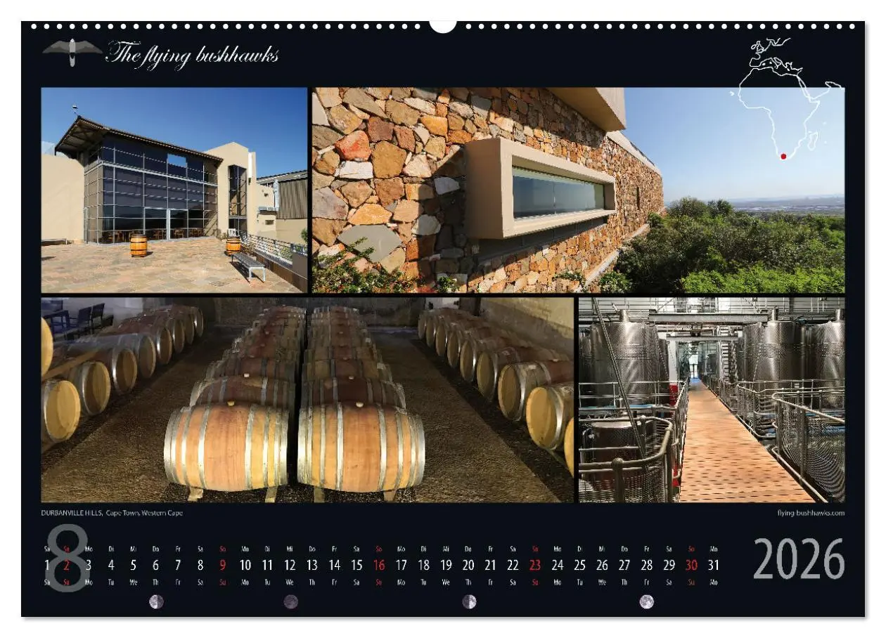 Bild: 9783457279236 | Wein &amp; Architektur 2026 (Wandkalender 2026 DIN A2 quer), CALVENDO...