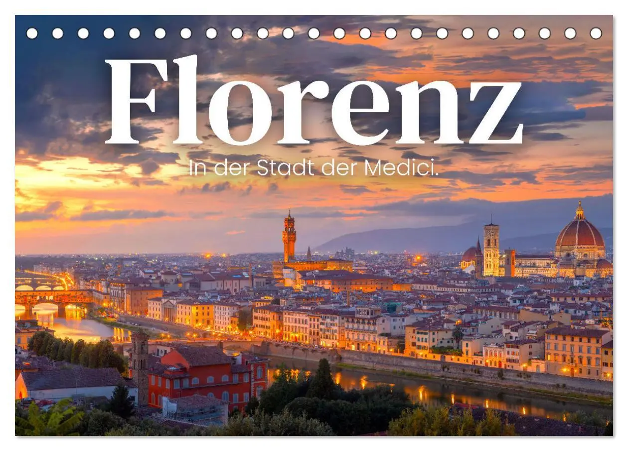 Cover: 9783457419236 | Florenz - In der Stadt der Medici. (Tischkalender 2026 DIN A5...