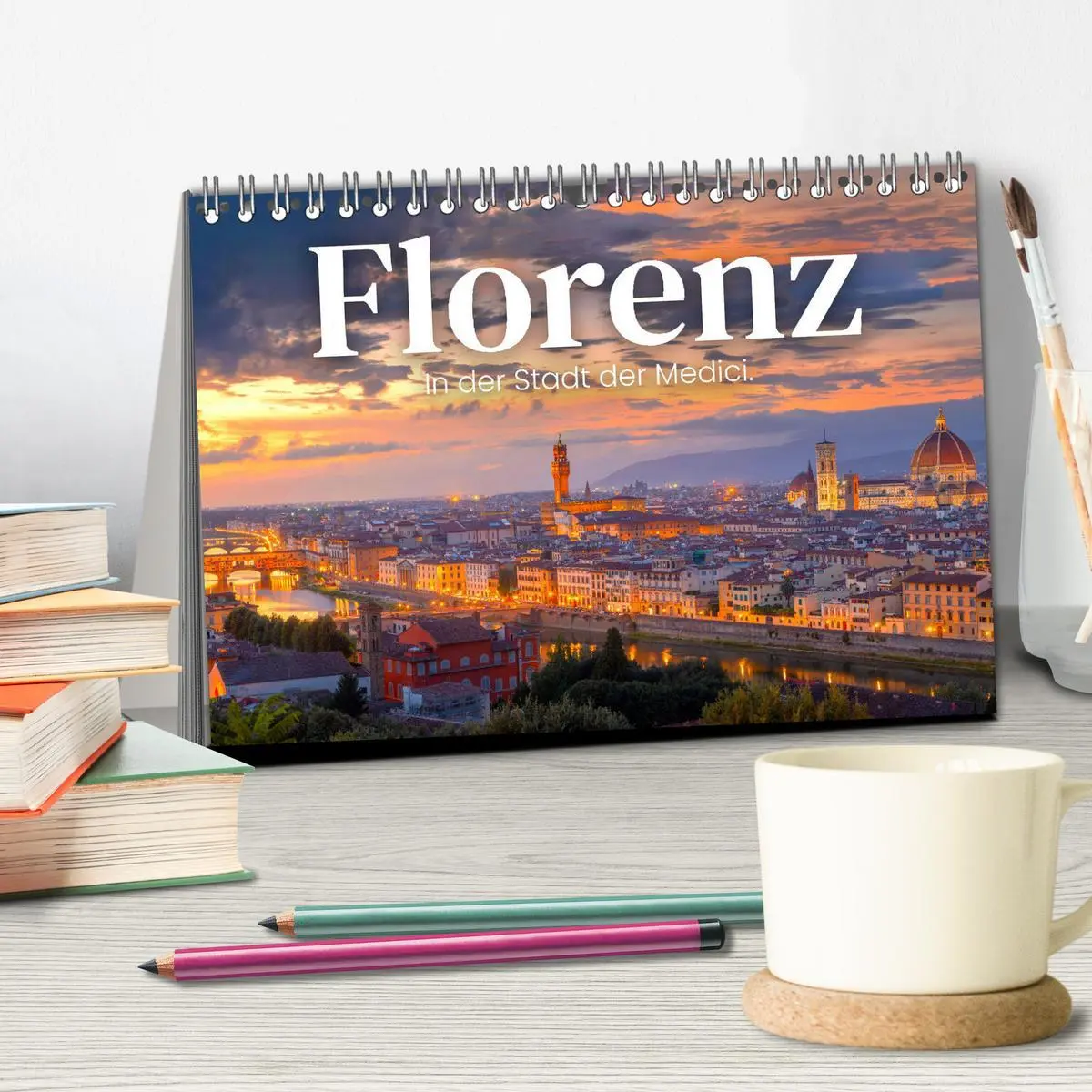 Bild: 9783457419236 | Florenz - In der Stadt der Medici. (Tischkalender 2026 DIN A5...