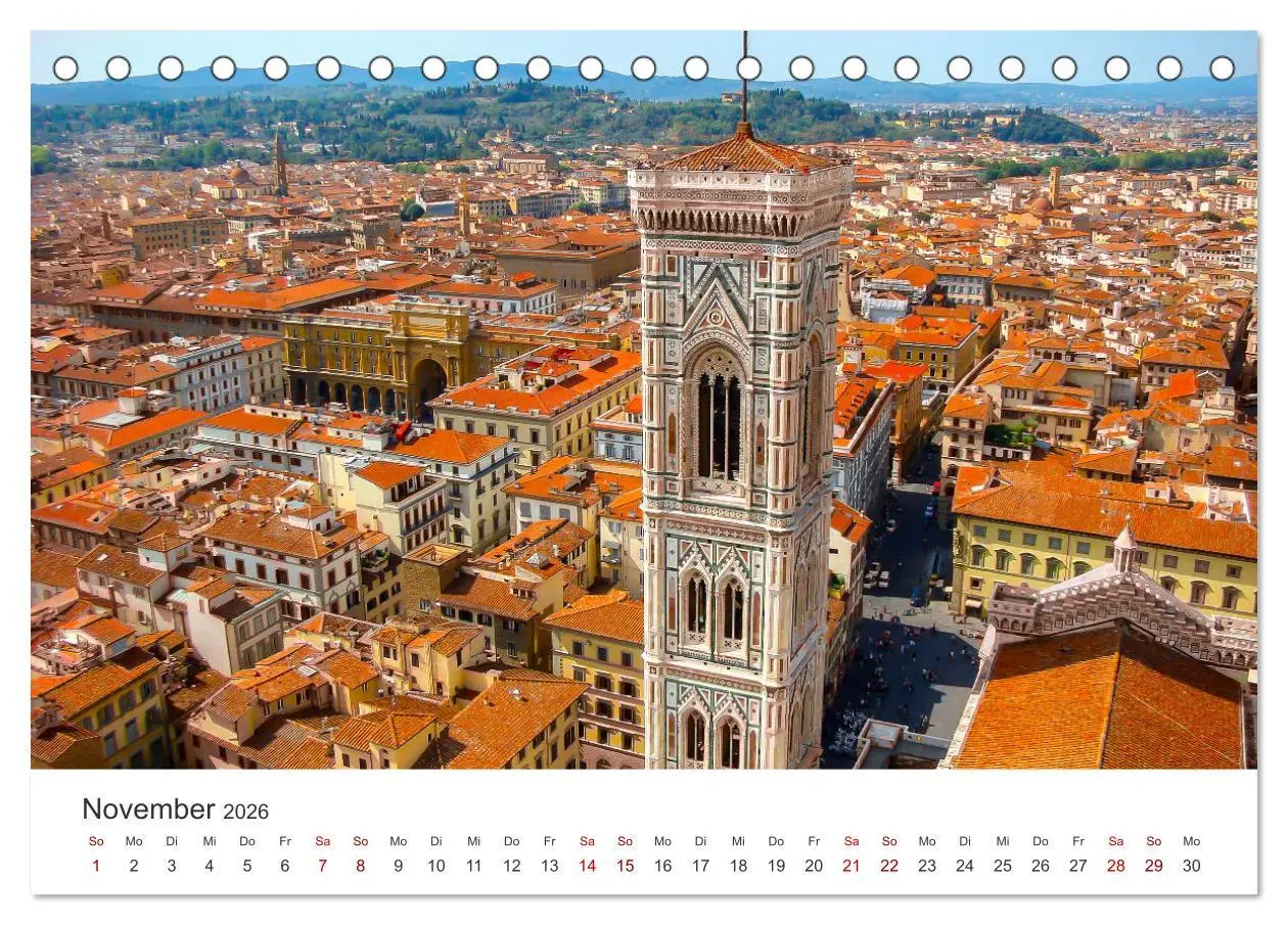 Bild: 9783457419236 | Florenz - In der Stadt der Medici. (Tischkalender 2026 DIN A5...