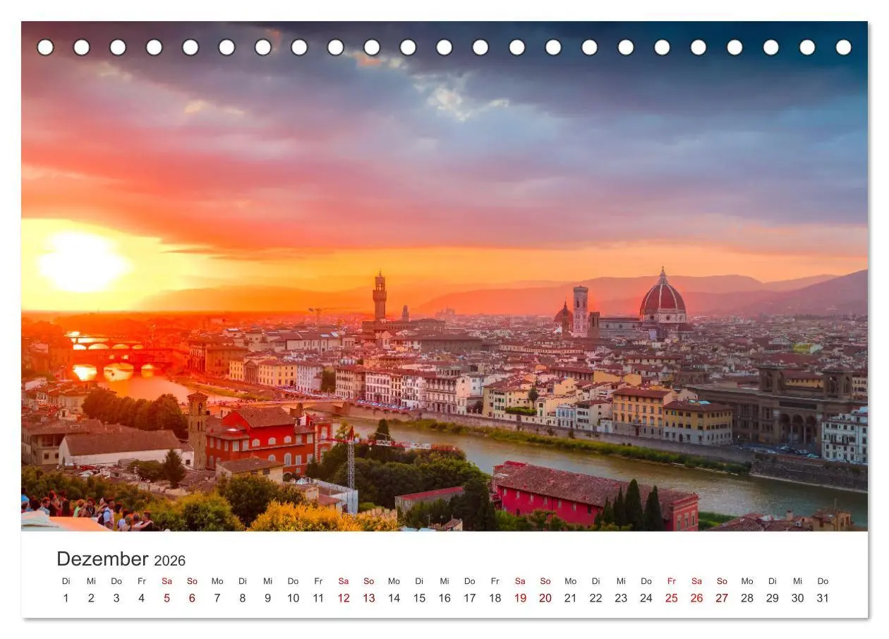 Bild: 9783457419236 | Florenz - In der Stadt der Medici. (Tischkalender 2026 DIN A5...