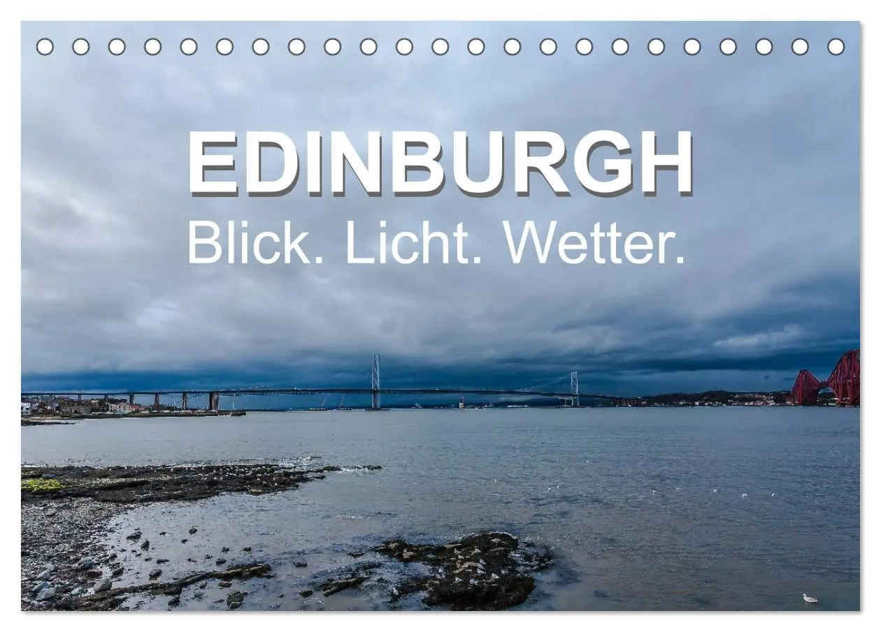 Cover: 9783457969236 | EDINBURGH. Blick. Licht. Wetter. (Tischkalender 2026 DIN A5 quer),...