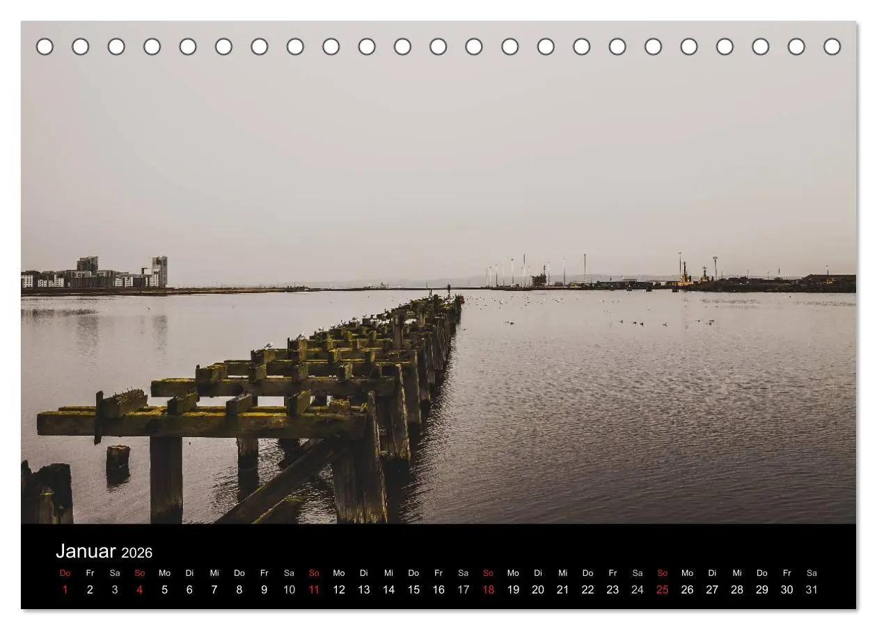Bild: 9783457969236 | EDINBURGH. Blick. Licht. Wetter. (Tischkalender 2026 DIN A5 quer),...