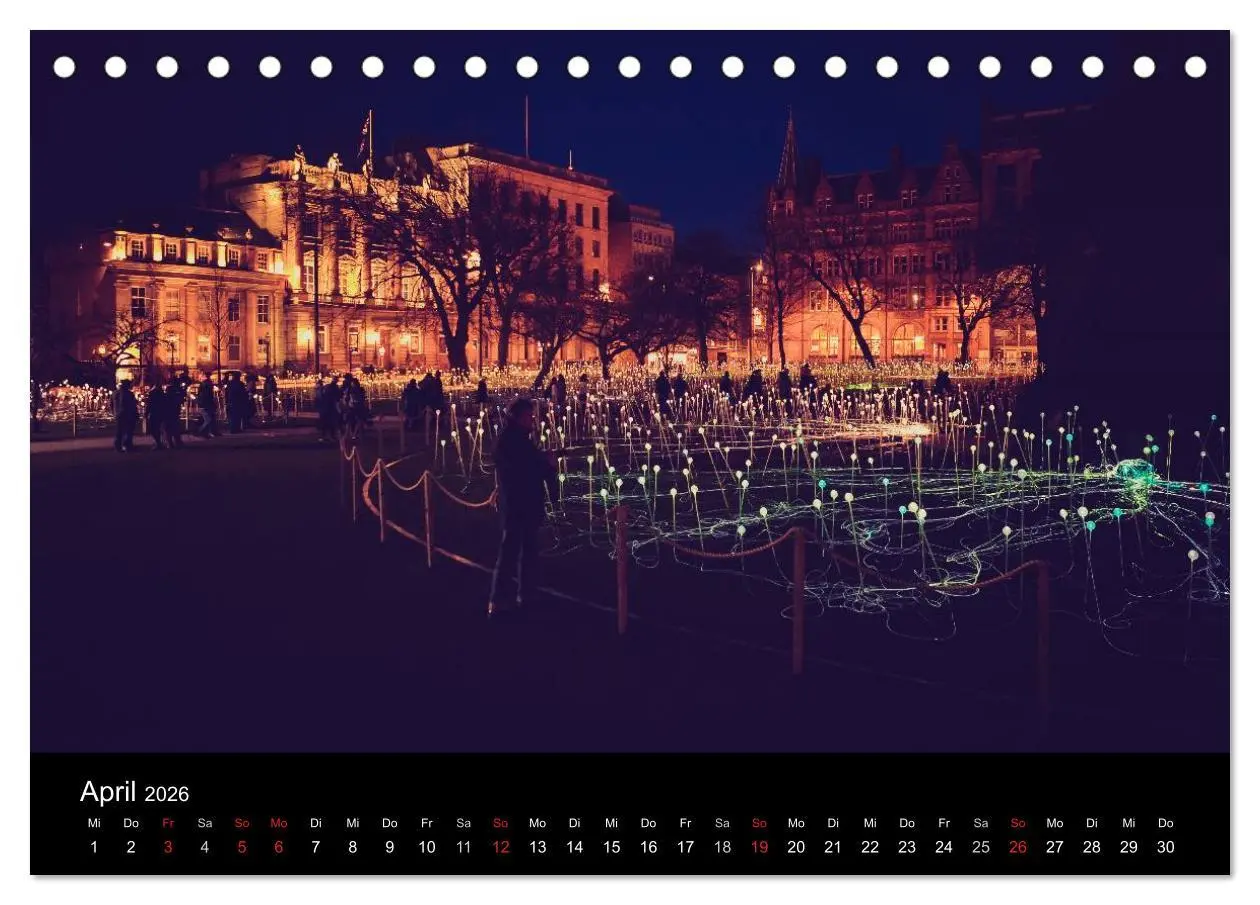 Bild: 9783457969236 | EDINBURGH. Blick. Licht. Wetter. (Tischkalender 2026 DIN A5 quer),...