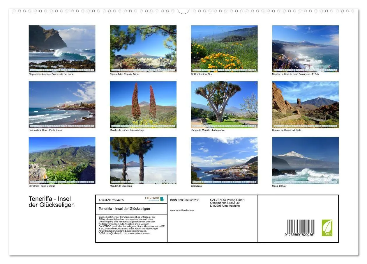 Bild: 9783569529236 | Teneriffa - Insel der Glückseligen (hochwertiger Premium...