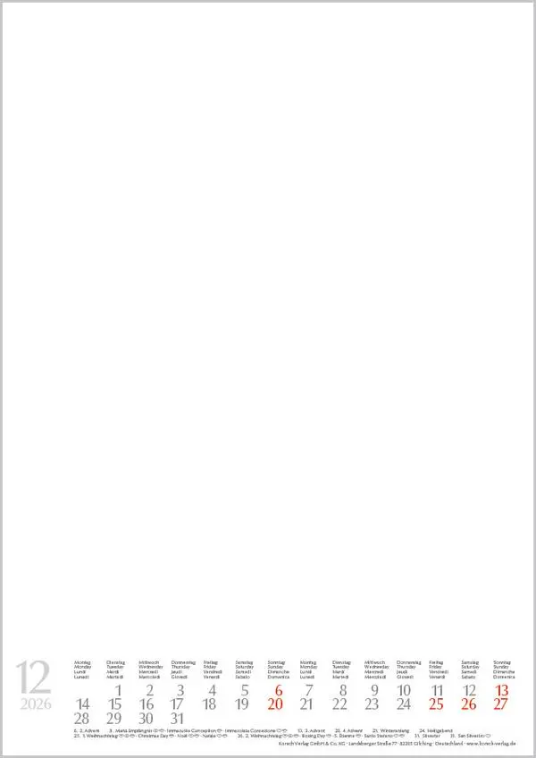 Bild: 9783731889236 | Foto-Malen-Basteln Bastelkalender mit Stickern 2026 | Verlag Korsch