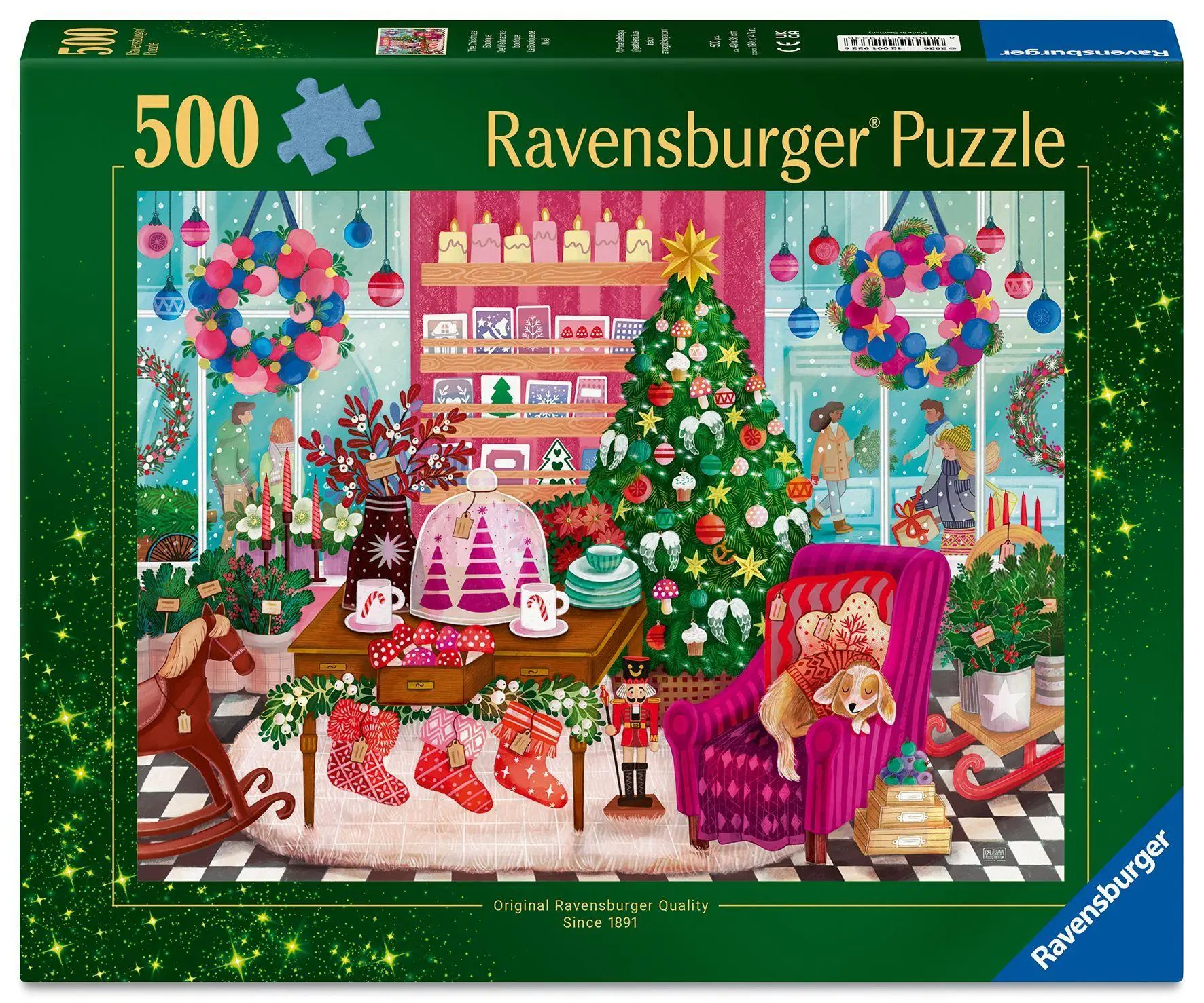 Cover: 4005555019336 | Erwachsenenpuzzle 500 Teile - Die Weihnachtsboutique | Spiel | Deutsch