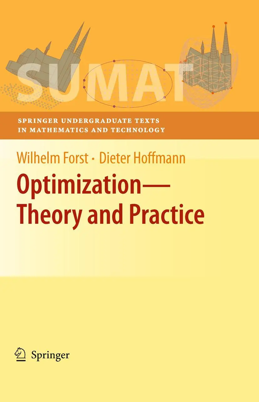 Cover: 9781493939336 | Optimization-Theory and Practice | Dieter Hoffmann (u. a.) | Buch
