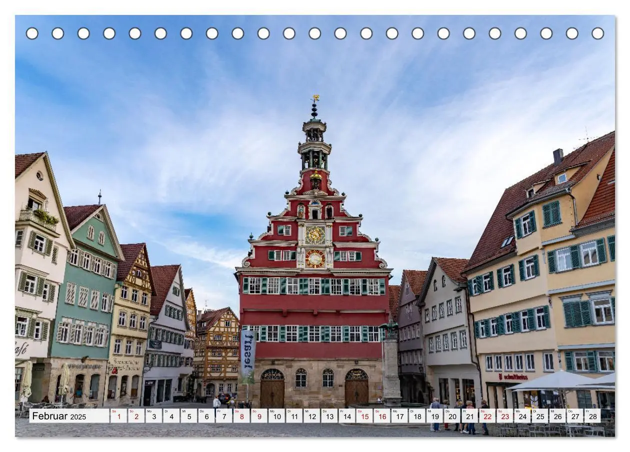 Bild: 9783383849336 | Esslingen am Neckar (Tischkalender 2025 DIN A5 quer), CALVENDO...