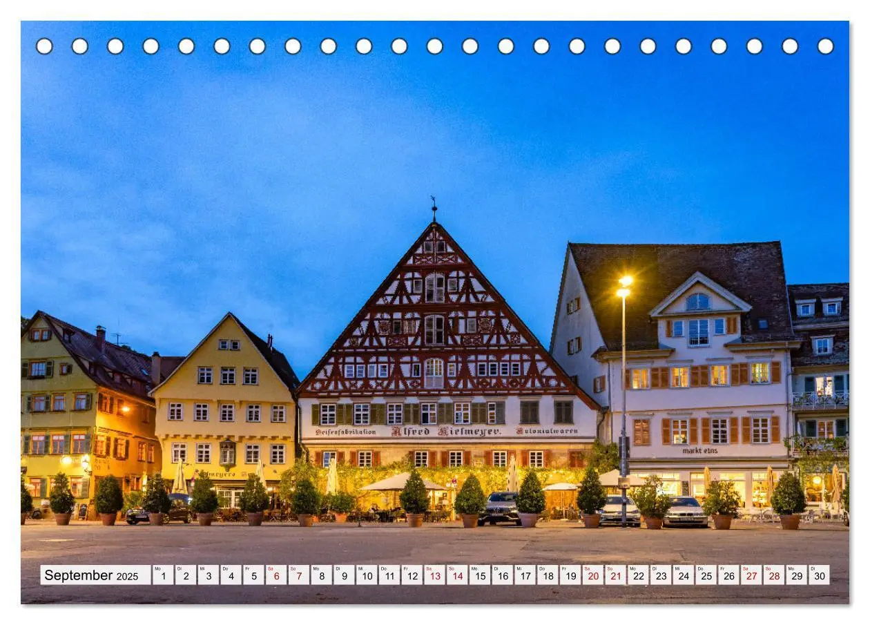 Bild: 9783383849336 | Esslingen am Neckar (Tischkalender 2025 DIN A5 quer), CALVENDO...