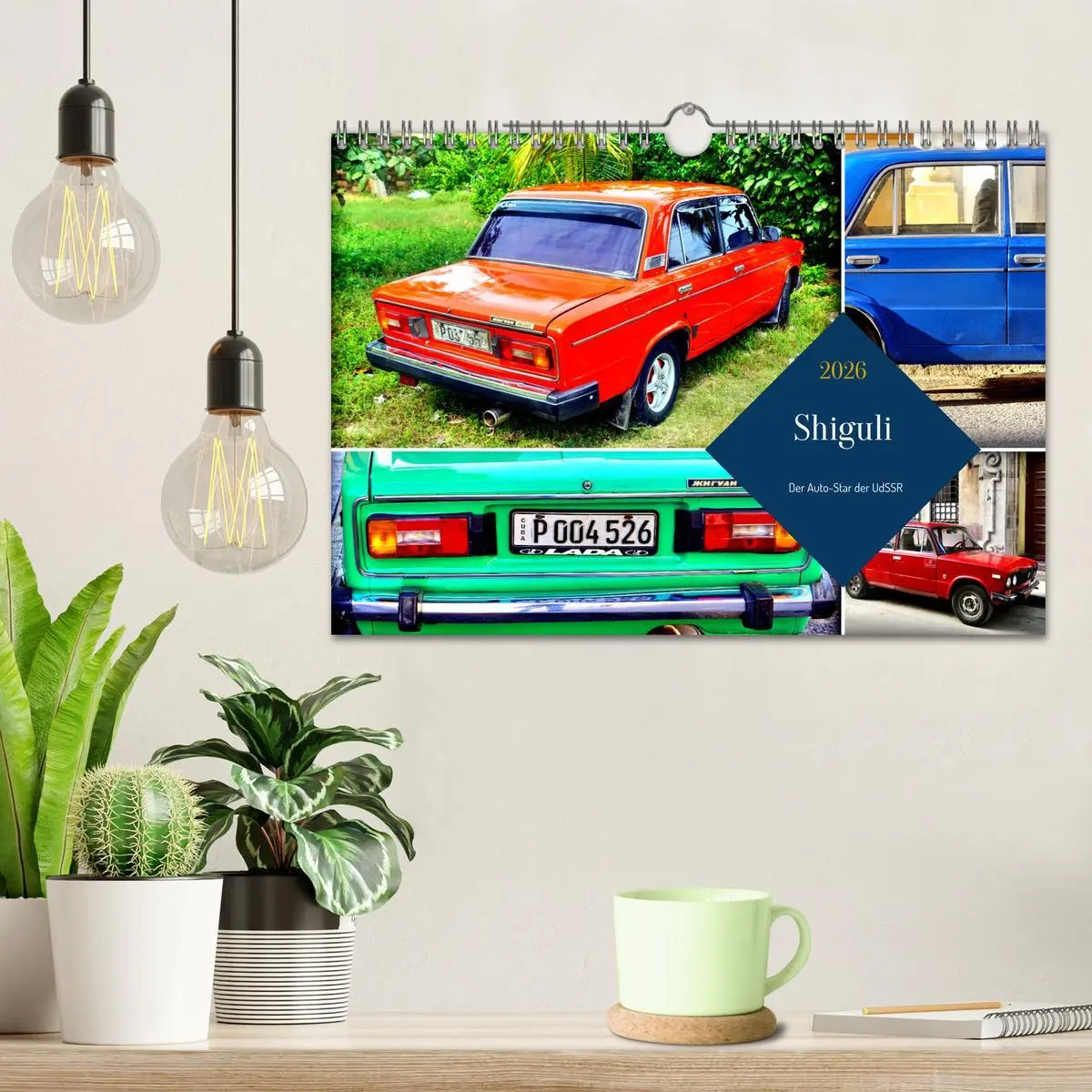 Bild: 9783457339336 | Shiguli - Der Auto-Star der UdSSR (Wandkalender 2026 DIN A4 quer),...