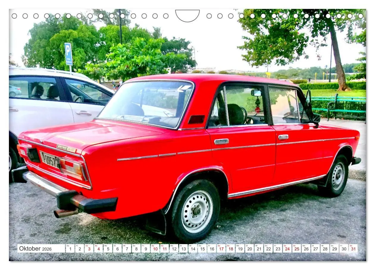 Bild: 9783457339336 | Shiguli - Der Auto-Star der UdSSR (Wandkalender 2026 DIN A4 quer),...